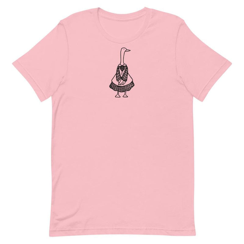 Minikin Dressy Goose Bella + Canvas Unisex Shirt