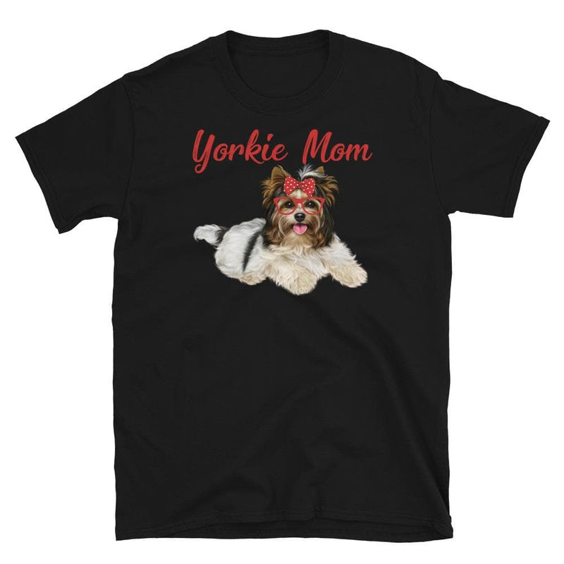 Yorkie Mom Unisex Softstyle Shirt