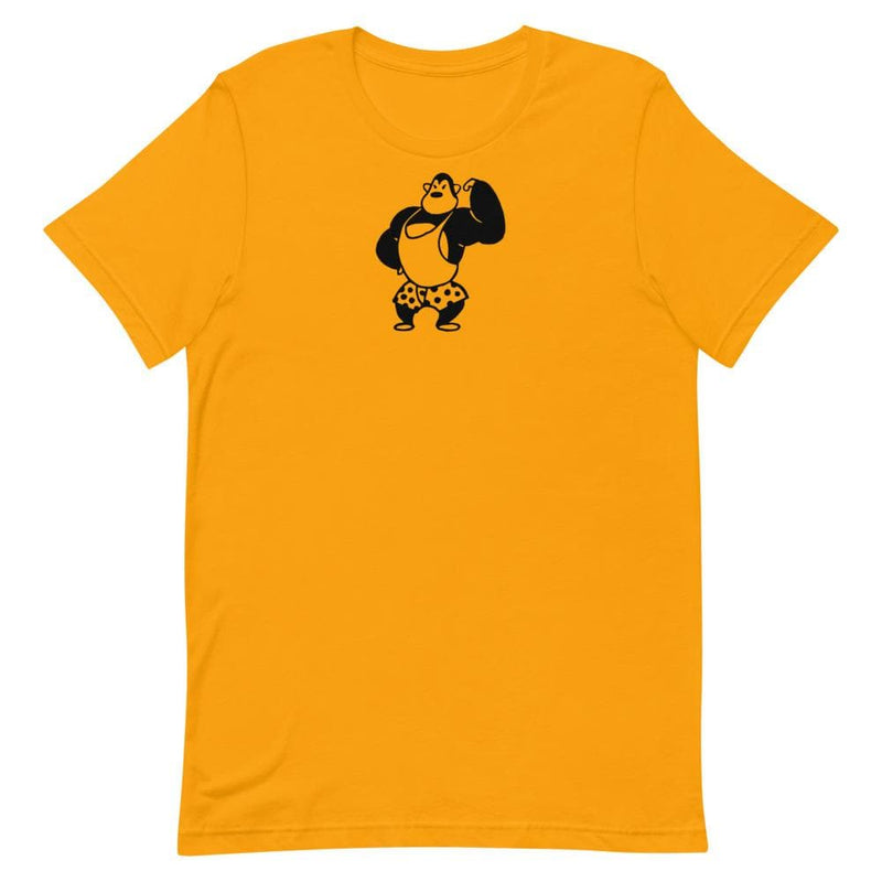 Minikin Flexing Gorilla Bella + Canvas Unisex Shirt