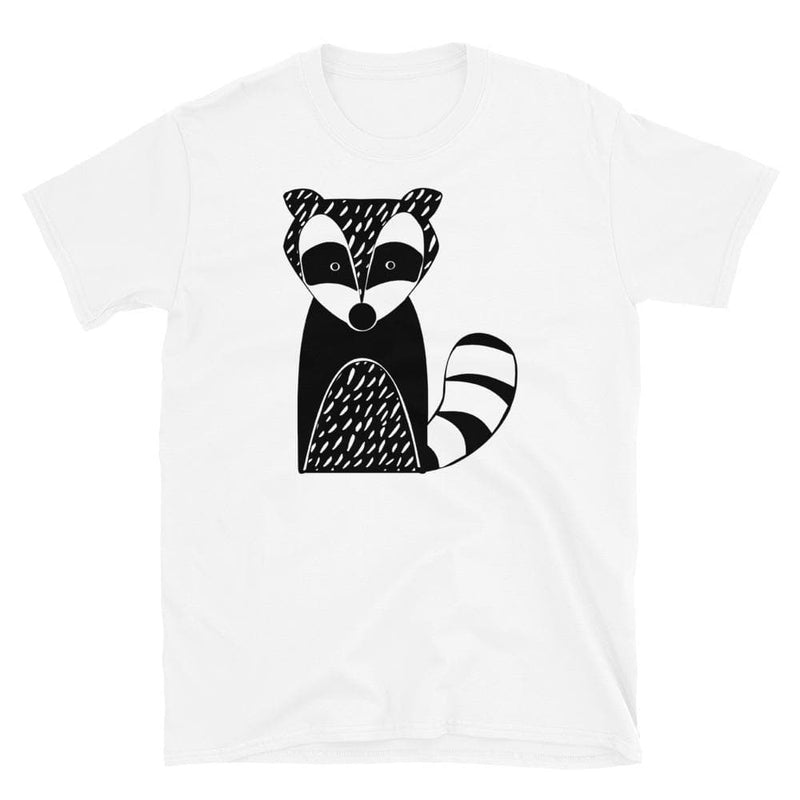 Spotted Raccoon Unisex Softstyle Shirt