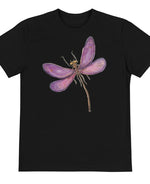 Purple Dragonfly Next Level Sustainable Womens Shirt
