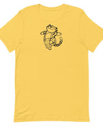 Minikin Dancing Leopard Bella + Canvas Unisex Shirt