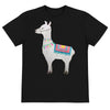 Festive Llama Next Level Sustainable Shirt