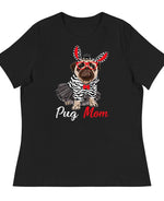 Pug Mom Bella + Canvas Relaxed Fit Shirt