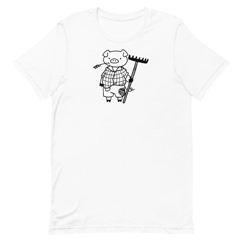 Minikin Farmer Pig Bella + Canvas Unisex Shirt