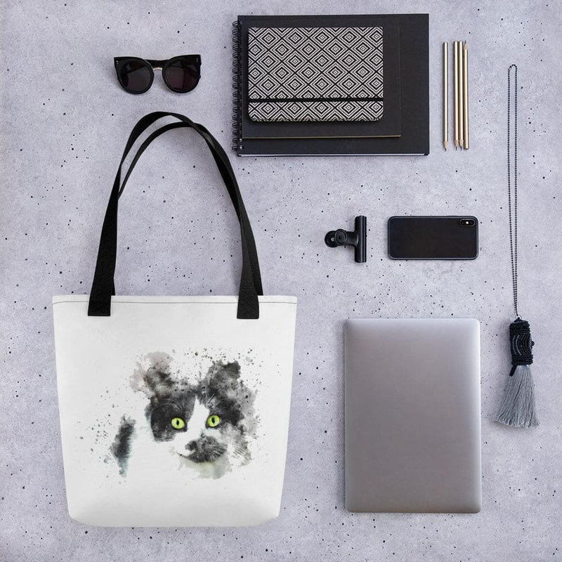 Oreo Cat Tote Bag-Animal Teeze