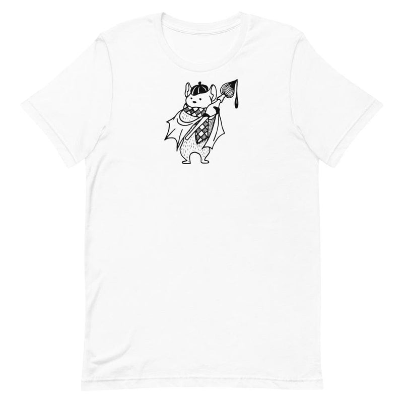 Minikin Bat with a Hat Bella + Canvas Unisex Shirt