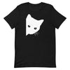 Peek a Boo Cat Bella + Canvas Womens Shirt