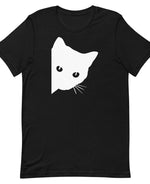 Peek a Boo Cat Bella + Canvas Womens Shirt