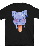 Blue Cat Ice Cream Shirt