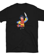 Parrot Pirate Unisex Softstyle Shirt