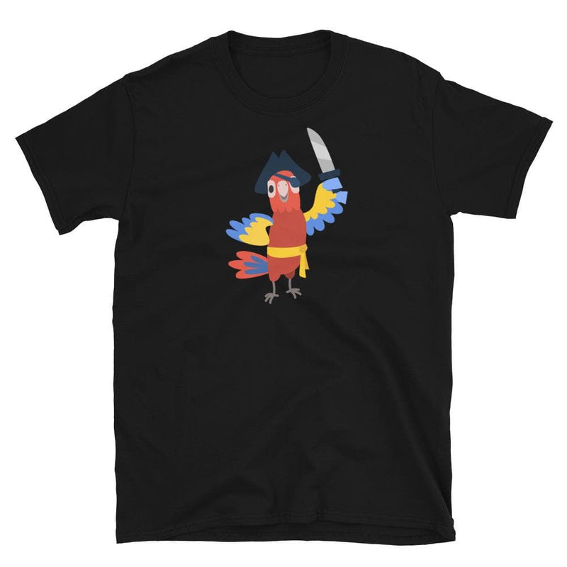 Parrot Pirate Unisex Softstyle Shirt